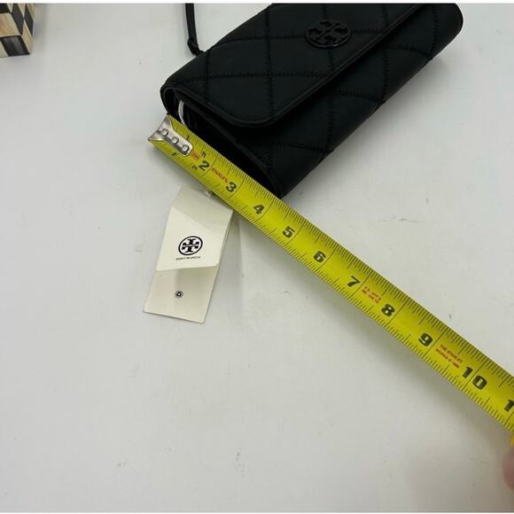 Women's Tory Burch matte chain wallet Crossbody NWT - Picture 12 of 12